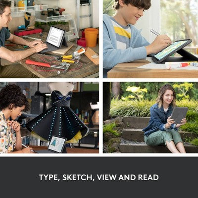 Logitech Rugged Folio For Ipad 10Th Gen And A16 - Oxford Gray