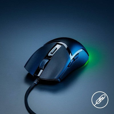 Razer Cobra Wired Gaming Mouse with Chroma RGB Lighting and 58g Lightweight Design - Black