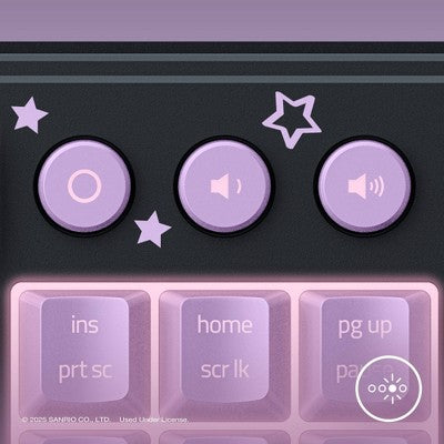 Razer Ornata V3 Tenkeyless - Kuromi Edition Keyboard