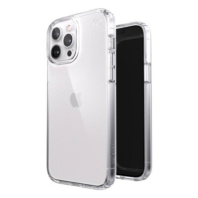 Speck iPhone 13 Pro Max/iPhone 12 Pro Max Presidio Perfect Clear Case - Ombre Fade: Impact-Resistant Polycarbonate