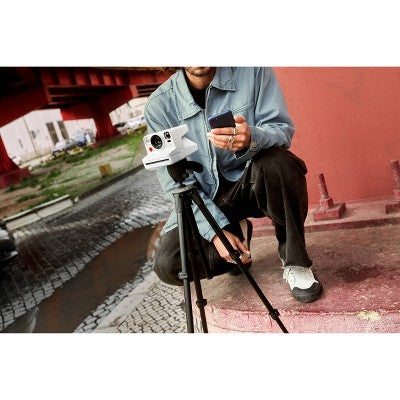 Polaroid Now+ Gen 3 Film Camera - Black: I-Type, Automatic Focus & Flash