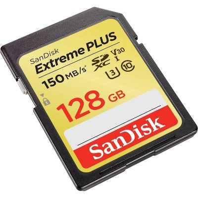 Sandisk Extreme Plus 128Gb Sd Uhs-I Memory Card: 150 Mbps Transfer Speed