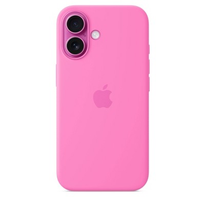 Apple Iphone 16 Silicone Case With Magsafe - Plum