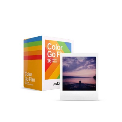 Polaroid Go Double Pack Film: Instant Camera Film ISO 600, 8 Exposures Each