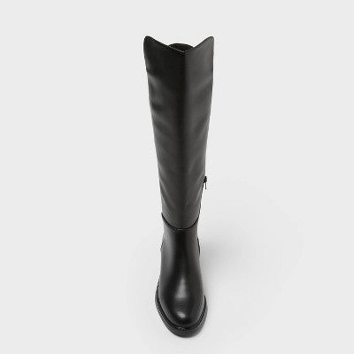 Women’s Hope Boots With Memory Foam Insole - A New Day Black 8