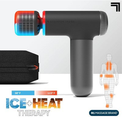 Sharper Image Powerboost Pro Plus Hot And Cold Compact Body Massager