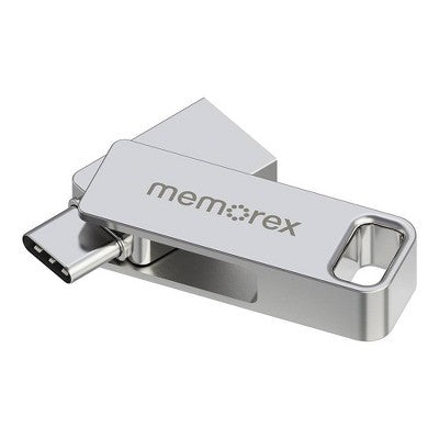 Memorex 128Gb Usb 3.2 Type-C Otg Flash Drive: Usb Memory Stick - Black