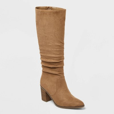 Women’s Junie Boots with Memory Foam Insole – Universal Thread Tan 6.5