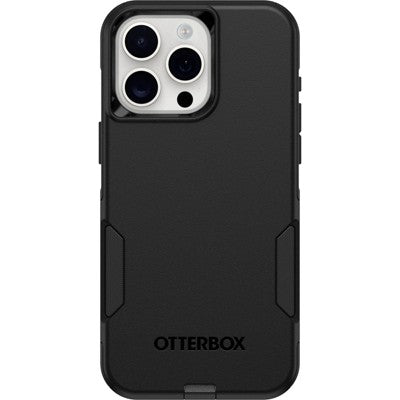 Otterbox Iphone 15 Pro Max Commuter Series Case - Black: Wireless Charging Compatible