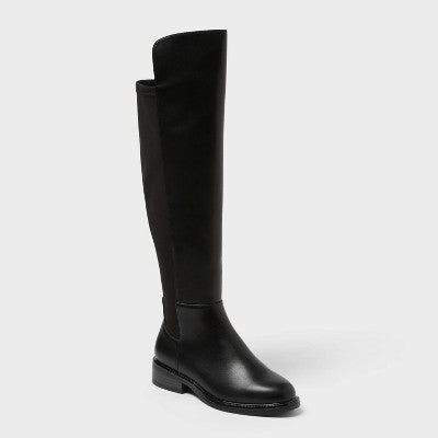 Women’s Hope Boots With Memory Foam Insole - A New Day Black 8