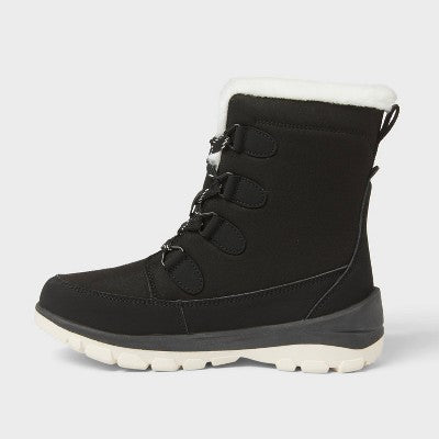 Women’s Corie Boots with Memory Foam Insole - Universal Thread Jet Black 7