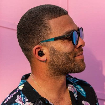 Jlab Go Air Pop True Wireless Bluetooth Earbuds - Lilac: Built-In Microphone, Sweat-Resistant
