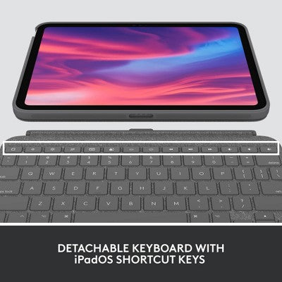 Logitech Combo Touch For Ipad 10Th Gen And A16 -Oxford Gray