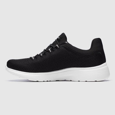 S Sport by Skechers Women's Rummie Pull-On Sneakers - Black 10: Slip-On, Cushioned Insole, Flexible Outsole