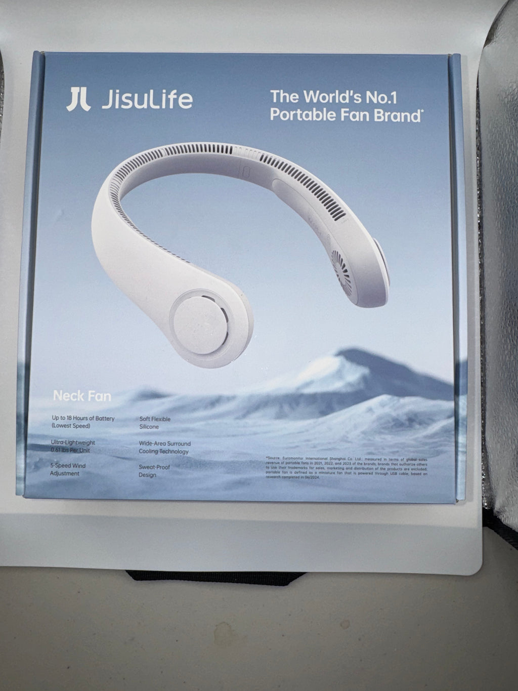 Jisulife Neck Fan 2Pk