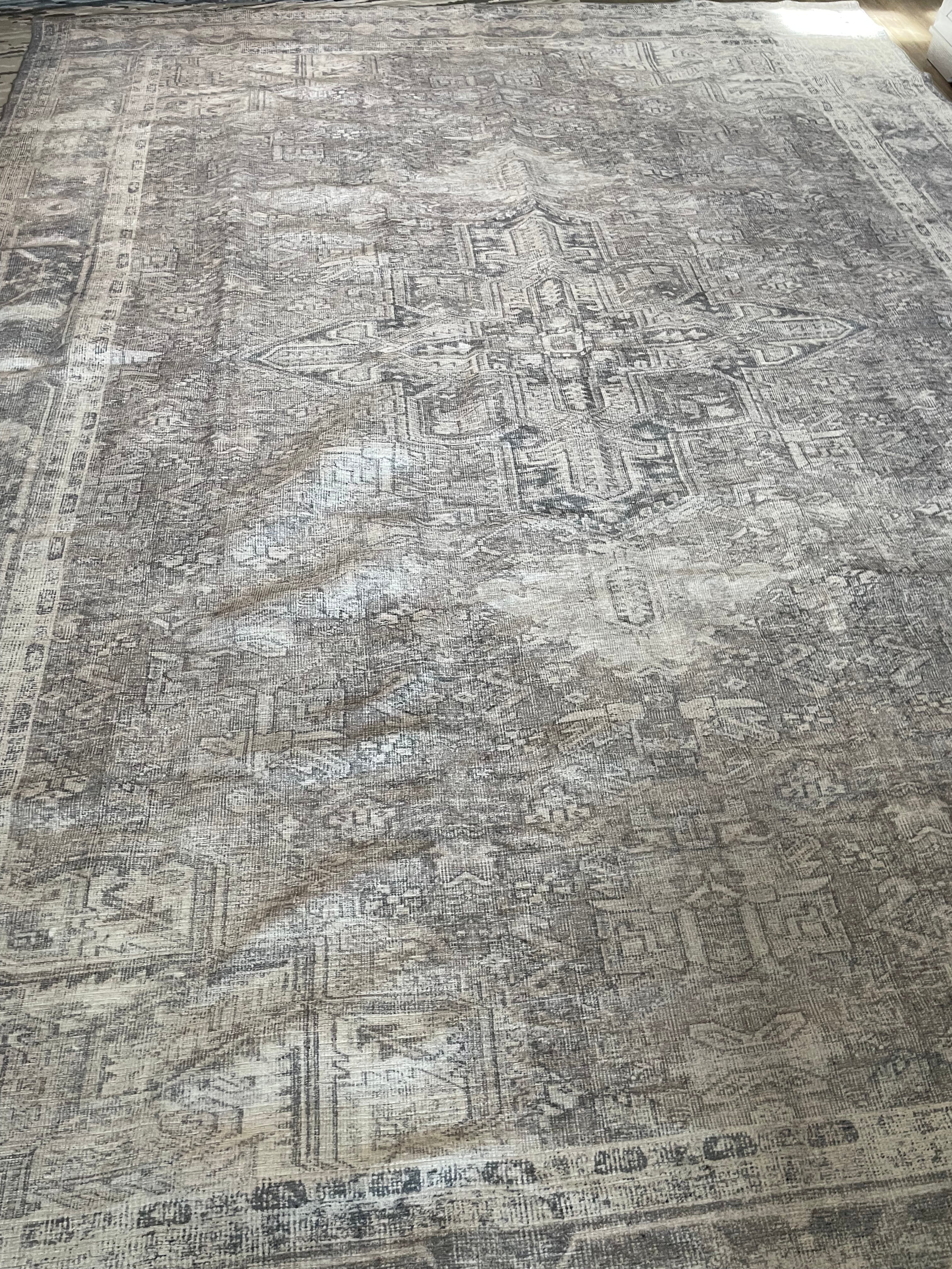 Extra-Large Chenille Area Rug — 9'8" x 13'7"