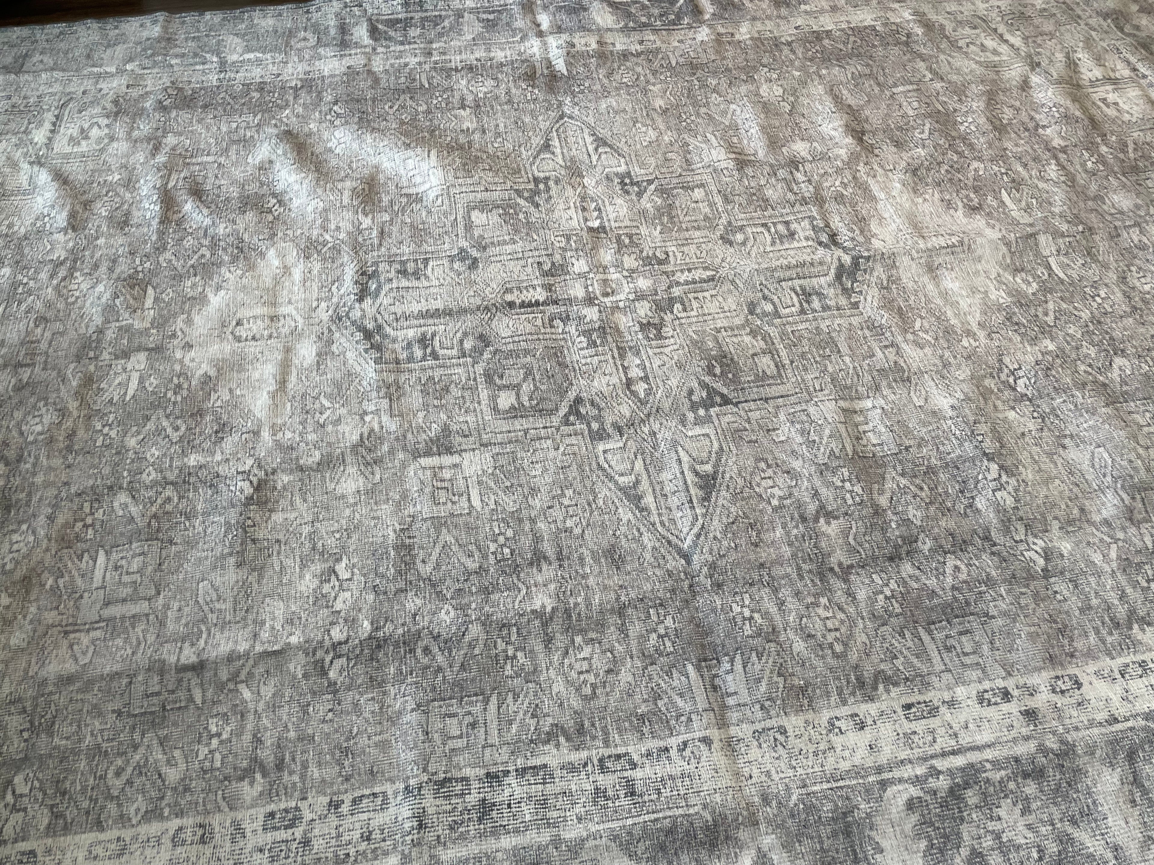 Extra-Large Chenille Area Rug — 9'8" x 13'7"