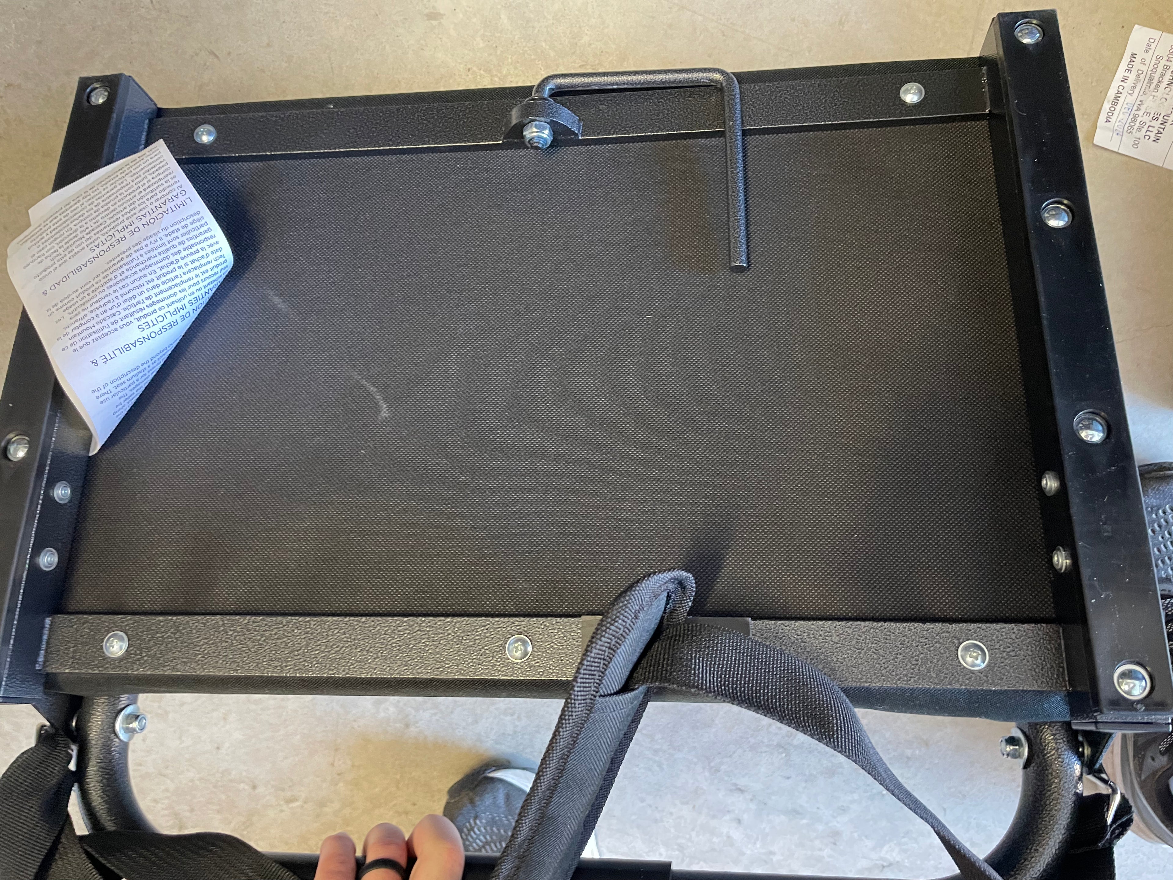 Cascade Mountain Tech padded stadium seat