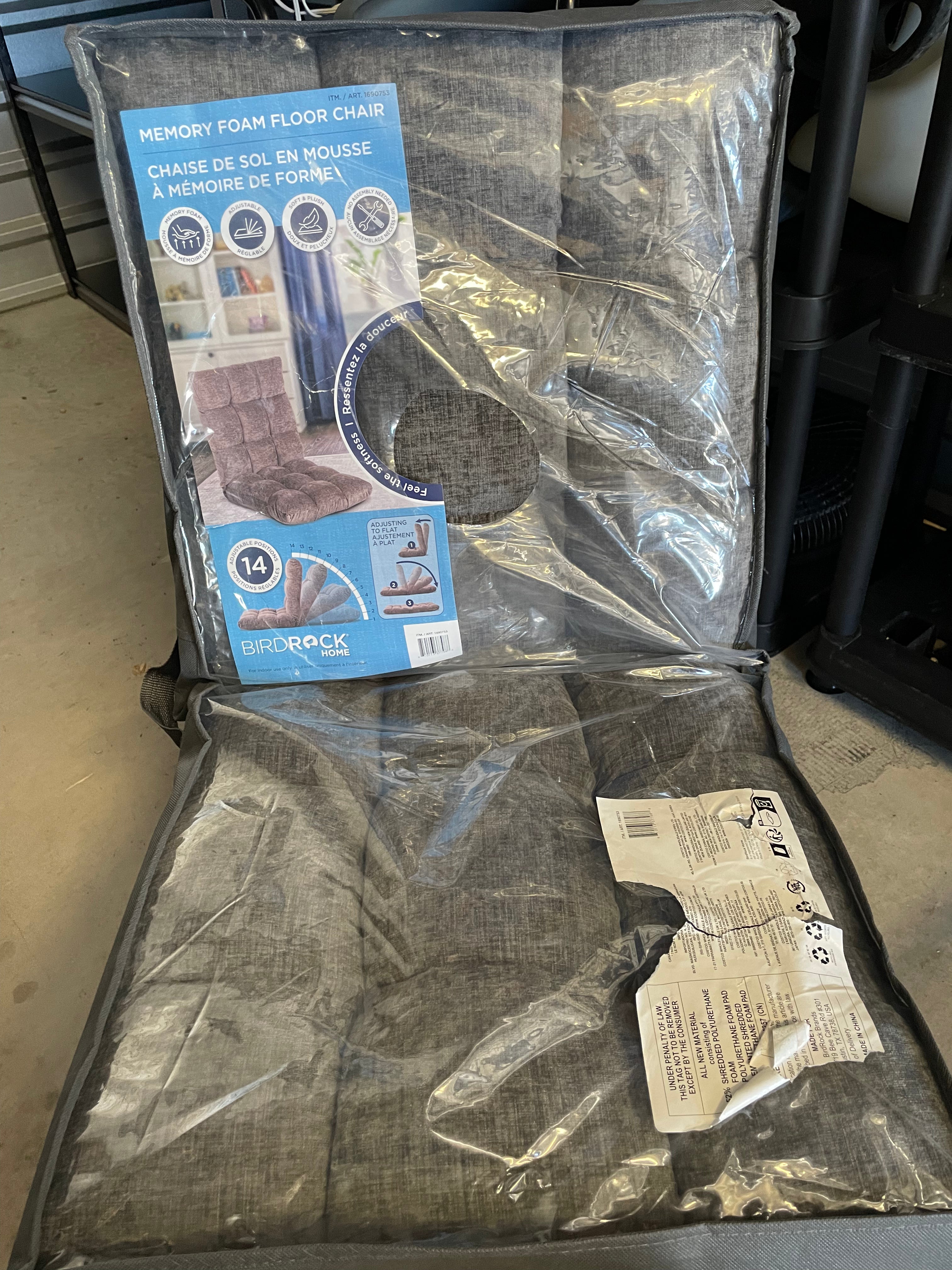 Birdrock Foam Floor Chair