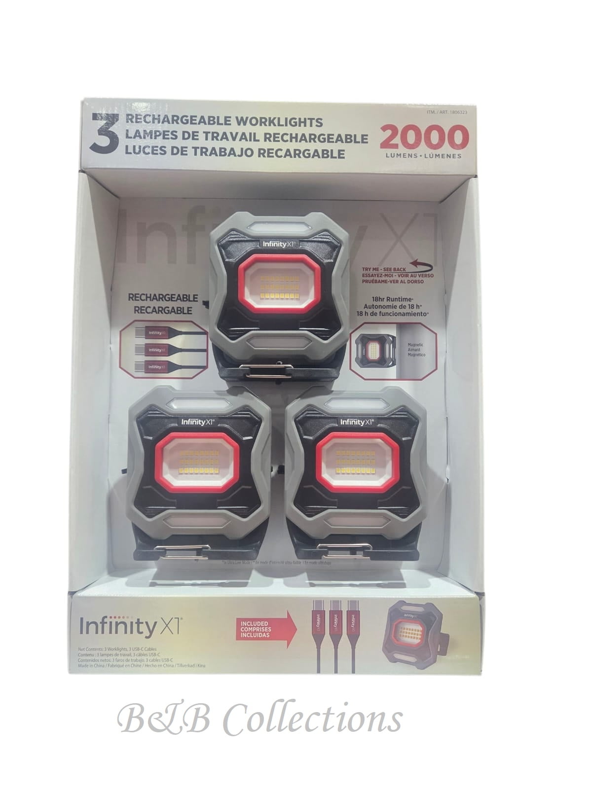 Infinity 3Pk Rechargeable