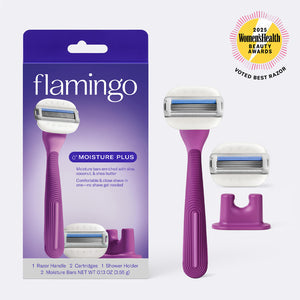 Flamingo Moist+ Razor Set