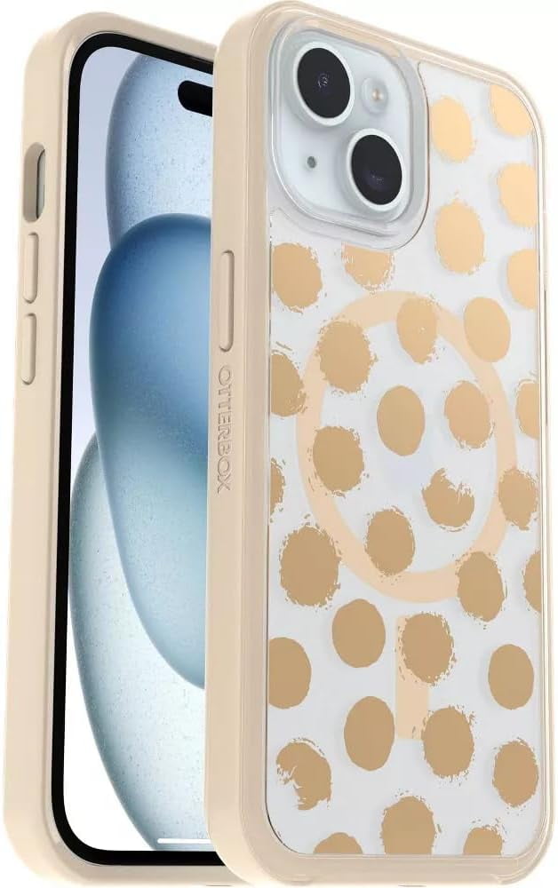 Otterbox Iphone 15 Plus/Iphone 14 Plus Symmetry Series Case With Magsafe - Dotting Around: Polka Dots Polycarbonate Cover