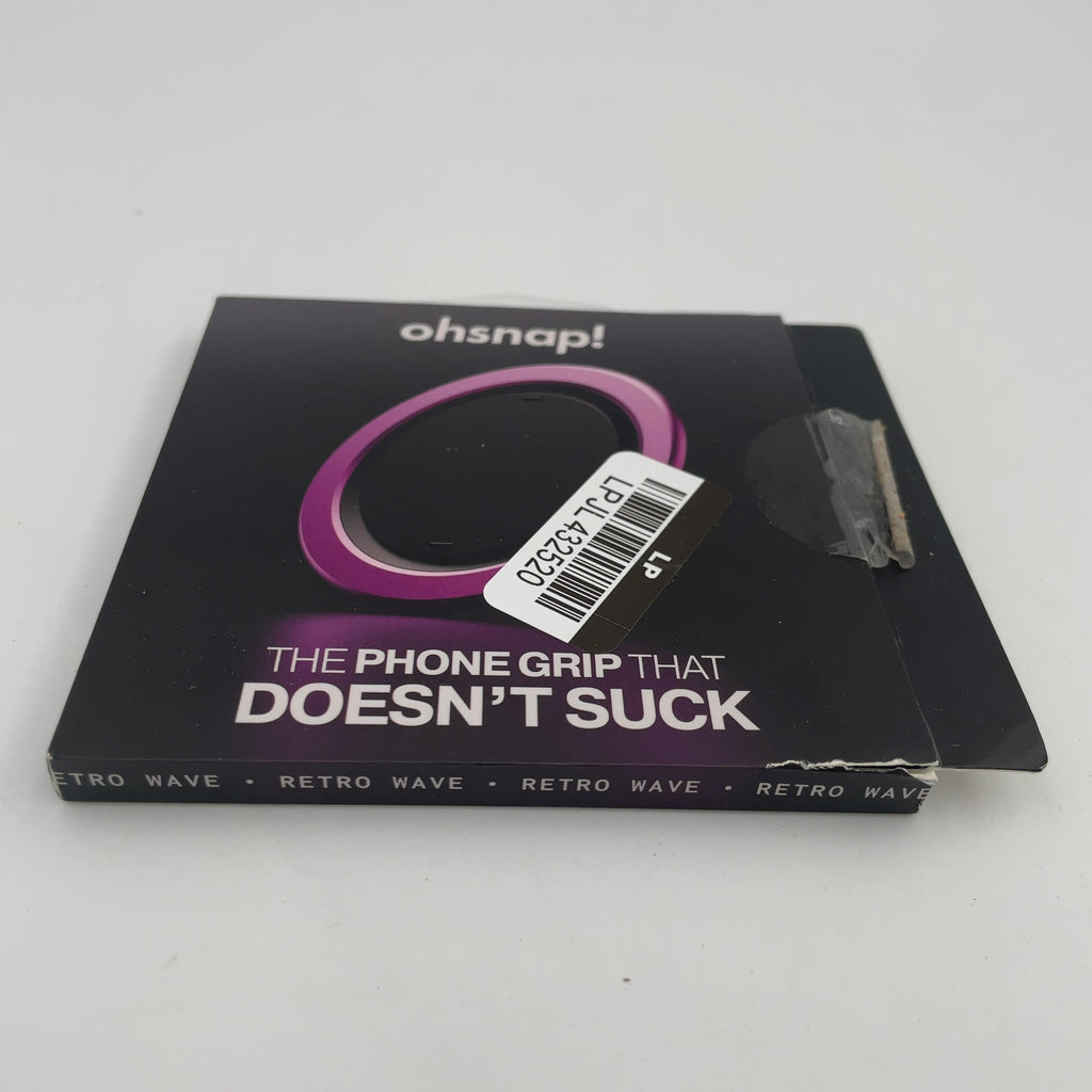 Ohsnap! Snap Grip Luxe Magnetic Phone Grip - Retro Wave