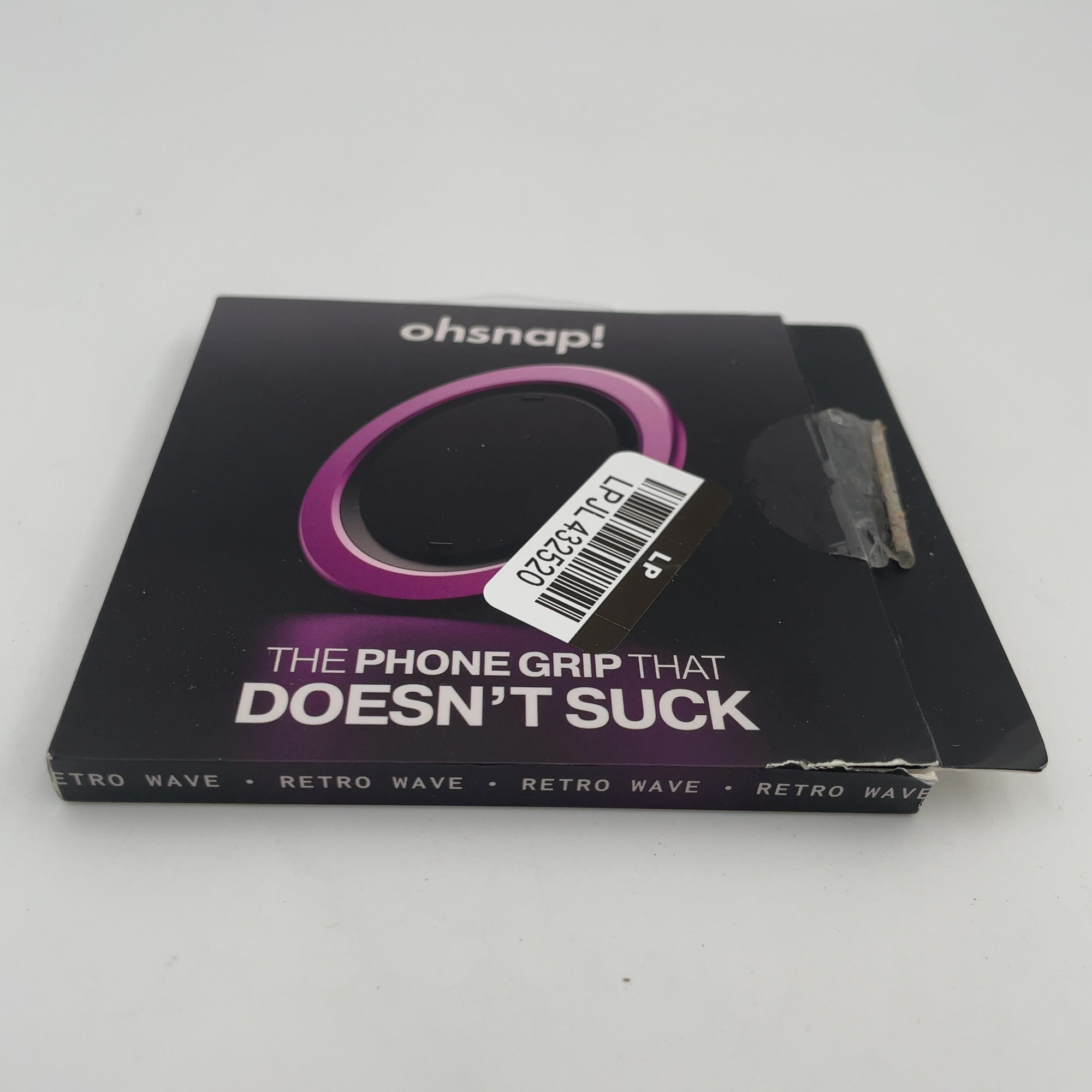 Ohsnap! Snap Grip Luxe Magnetic Phone Grip - Retro Wave