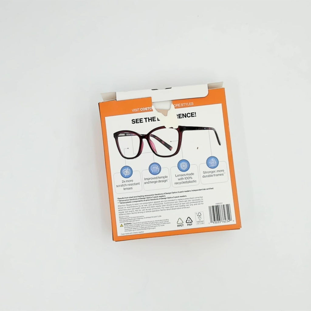 811 Fashion Cateye 3Pk