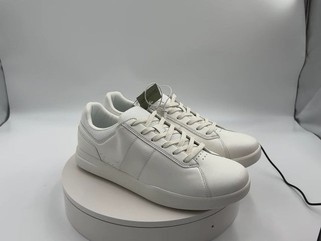 Men's Scout Sneakers - Goodfellow & Co White 12: Lace Up, Cushioned Footbed, Mesh Construction