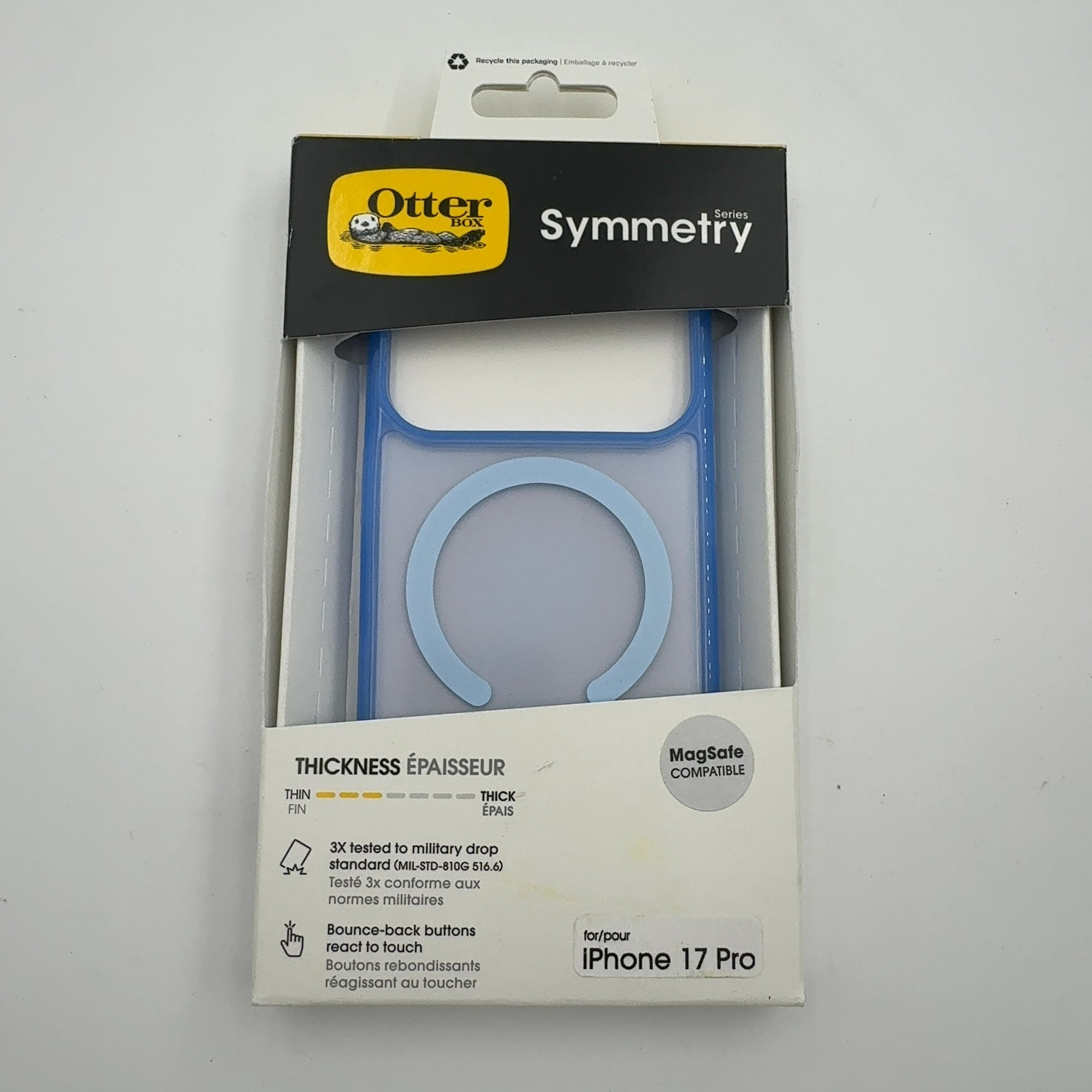 Otterbox Iphone 17 Pro Symmetry Series Case For Magsafe With Camera Control - Blue Bliss