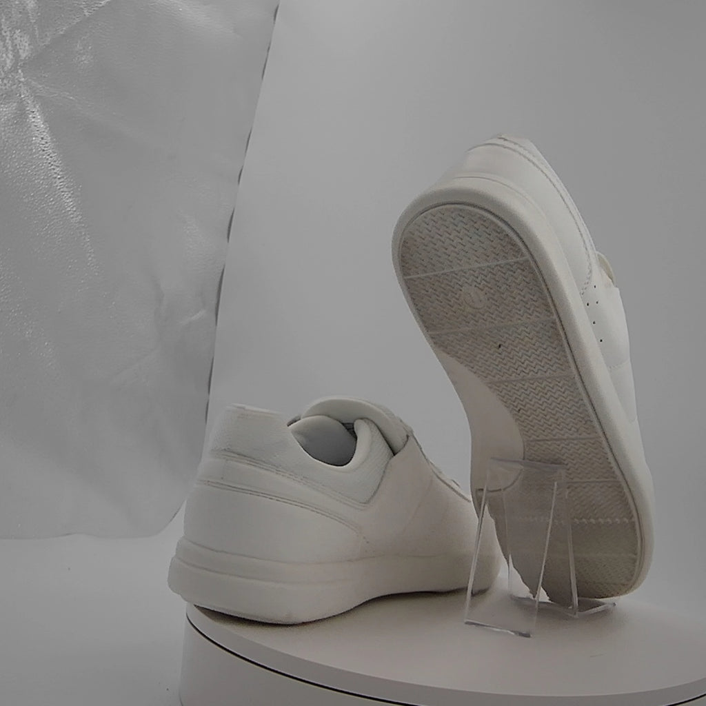 Men's Scout Sneakers - Goodfellow & Co White 11: Lace-Up, Cushioned Footbed, Mesh Construction, Medium Width