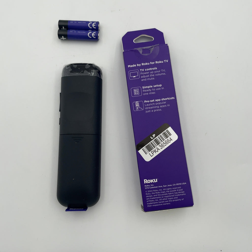 Roku Remote - Tv Replacement Remote Compatible With Roku Tv Models Only: Infrared Home Theater Accessory