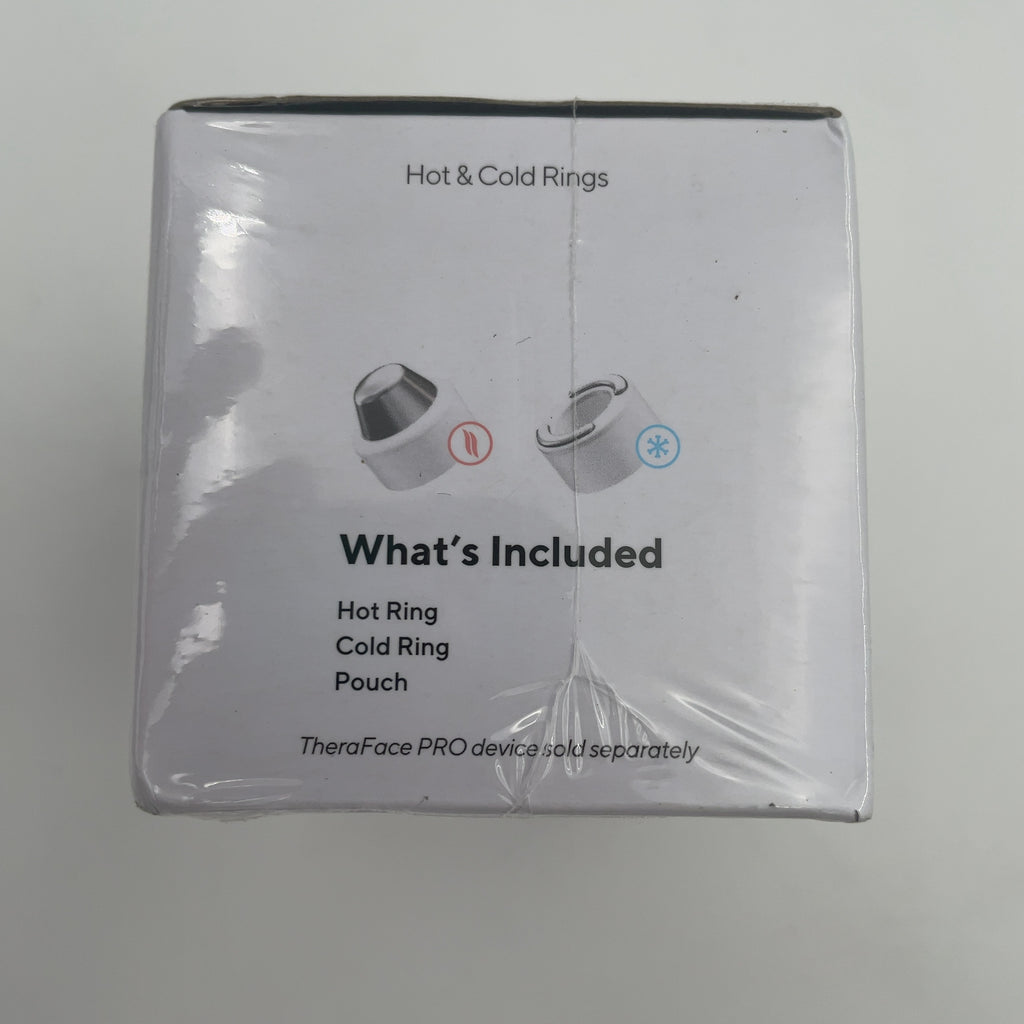 Therabody Theraface Hot & Cold Rings - White