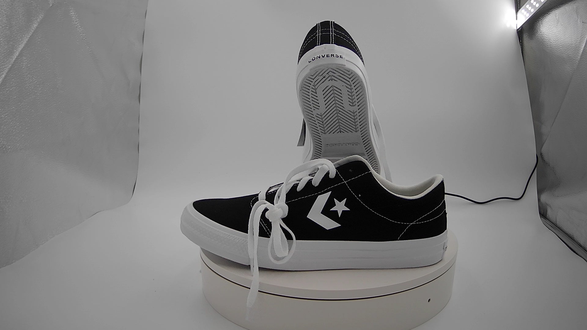 Converse Adult Day One Classic Sneakers- Black/White M10/W11.5