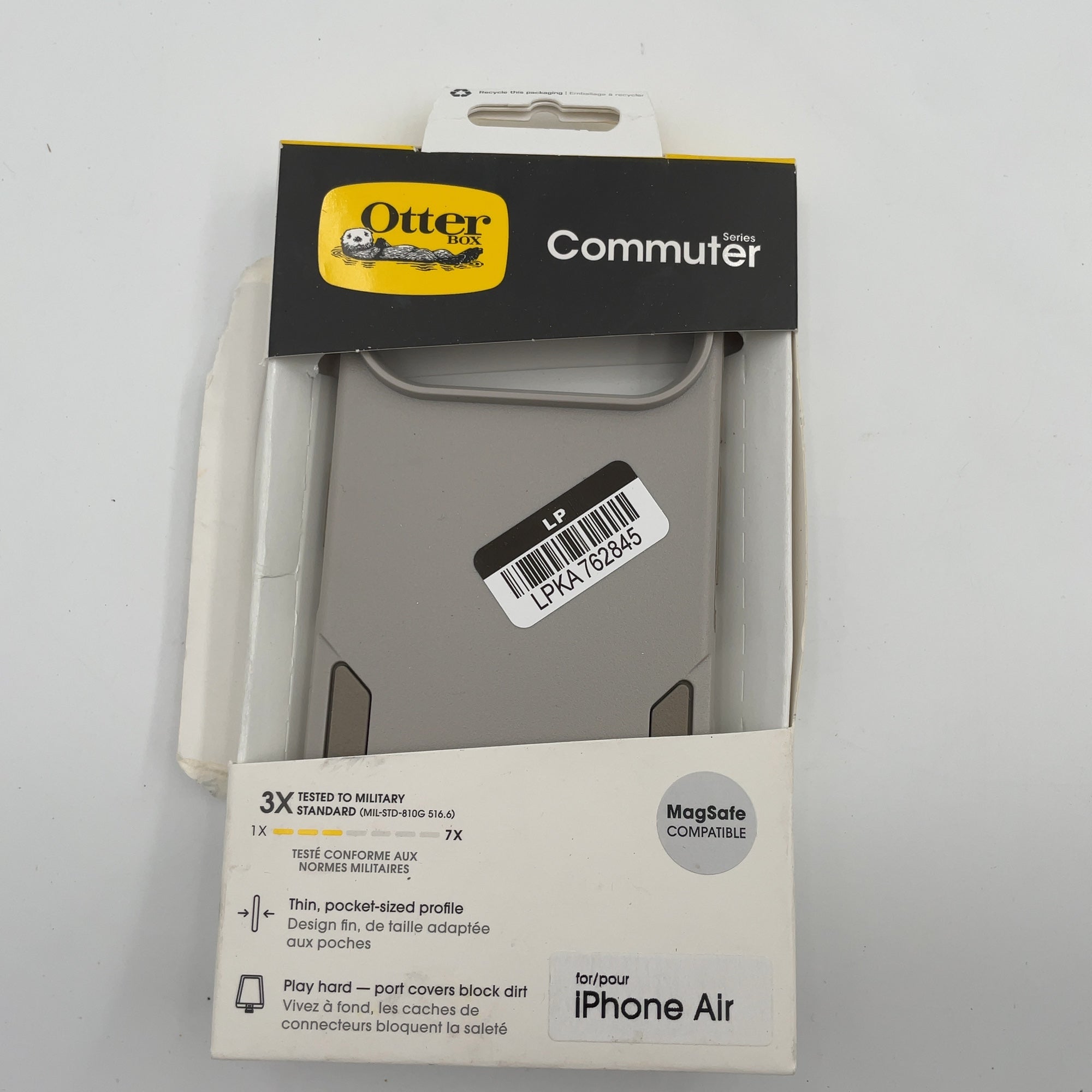 Otterbox Iphone Air Commuter Series Case For Magsafe With Camera Control - Grey Comfort