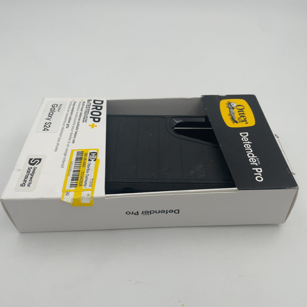 Otterbox Samsung Galaxy S24 Defender Series Pro Case - Black: Scratch & Bump Resistant