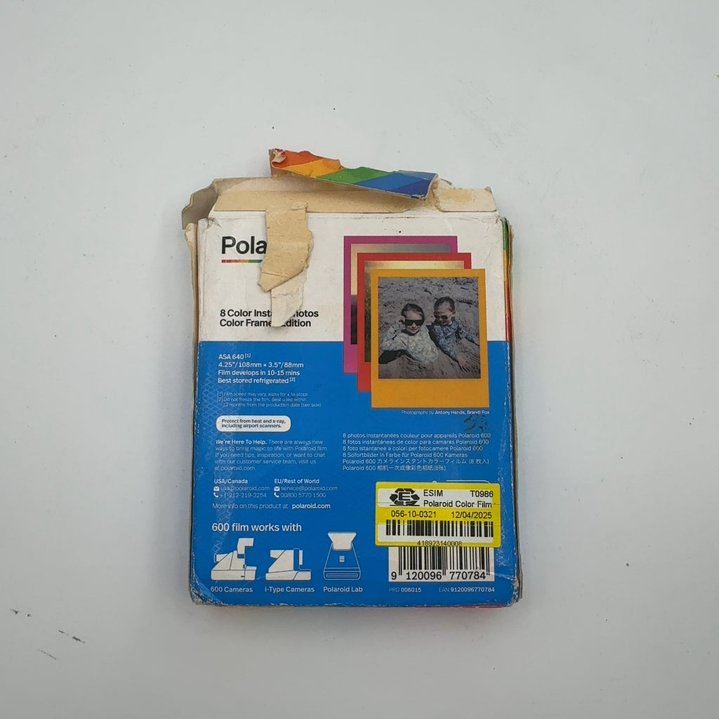 Polaroid Color Film For 600- Color Frames
