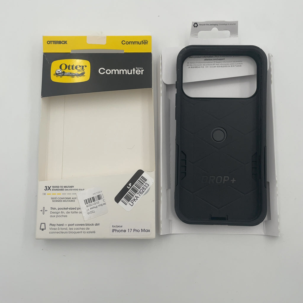Otterbox Iphone 17 Pro Max Commuter Series Case For Magsafe With Camera Control - Black