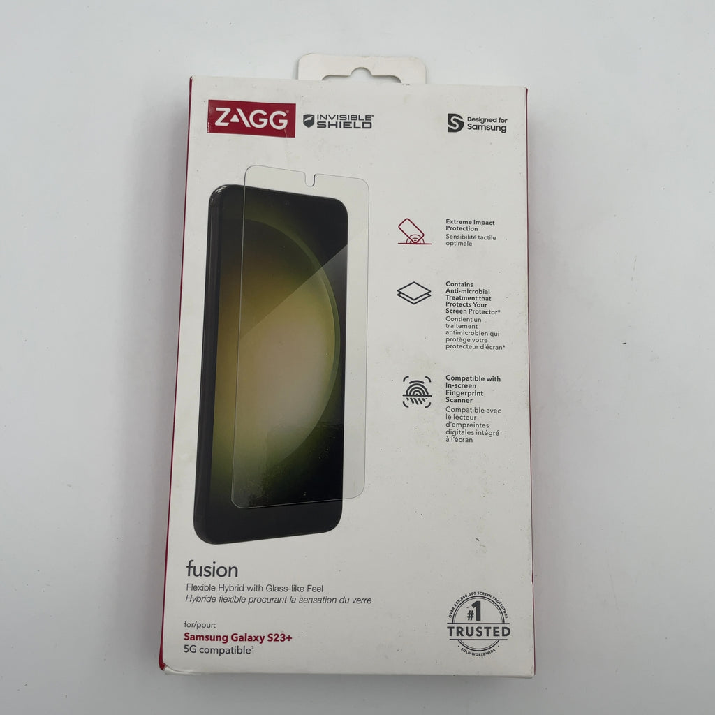 Zagg Invisibleshield Samsung Galaxy S23+ Glass Fusion+ Screen Protector