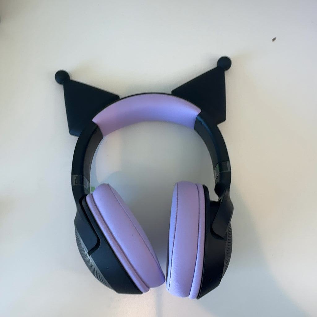 Razer Kraken Kitty V2 Bt - Kuromi Edition Headset: Wireless Gaming, Mac & Pc Compatible