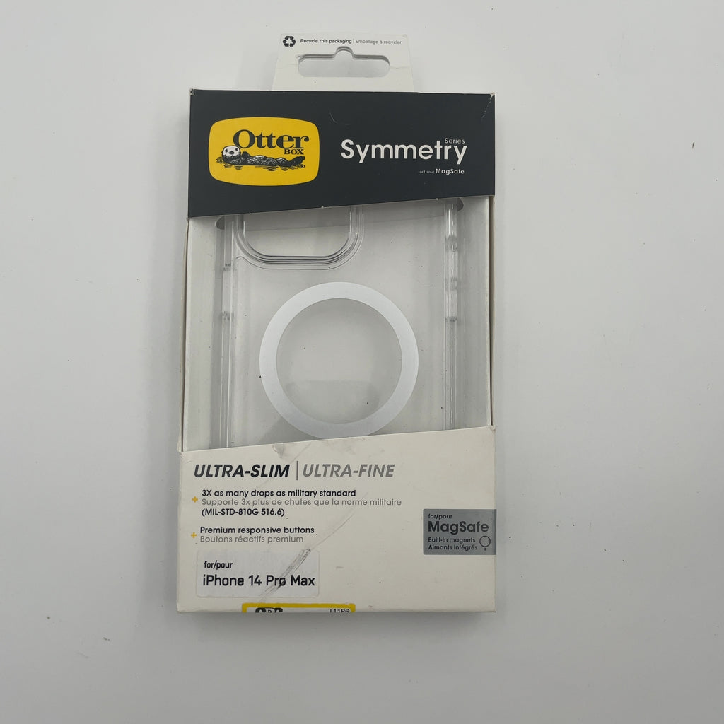 Otterbox Iphone 14 Pro Max Symmetry Clear Plus Case With Magsafe - Clear: Bump & Impact Resistant
