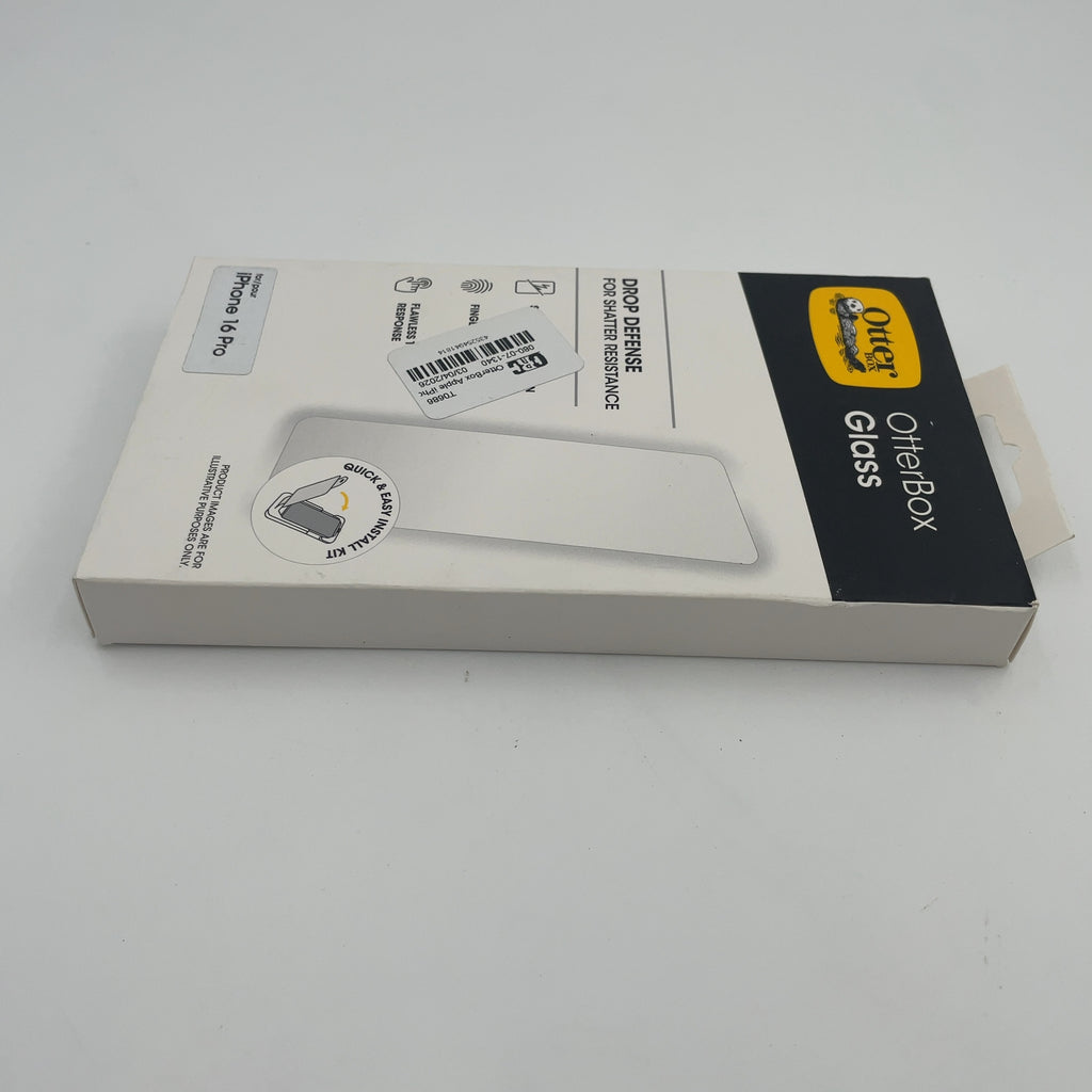 Otterbox Apple Iphone 16 Pro Glass Series Screen Protector - Clear: Removable Film, Plastic