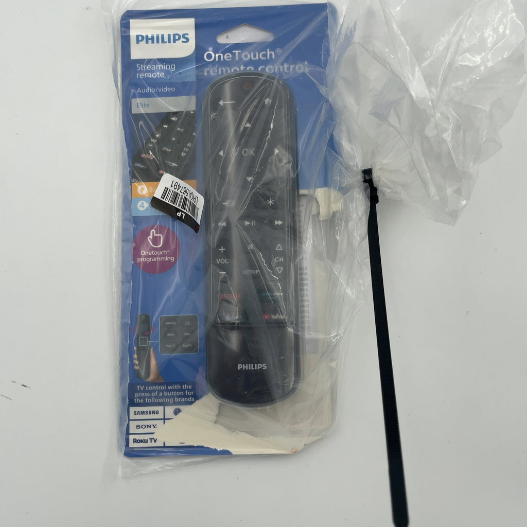 Philips One-Touch Programming Streaming Replacement Remote: Infrared Tv Accessory