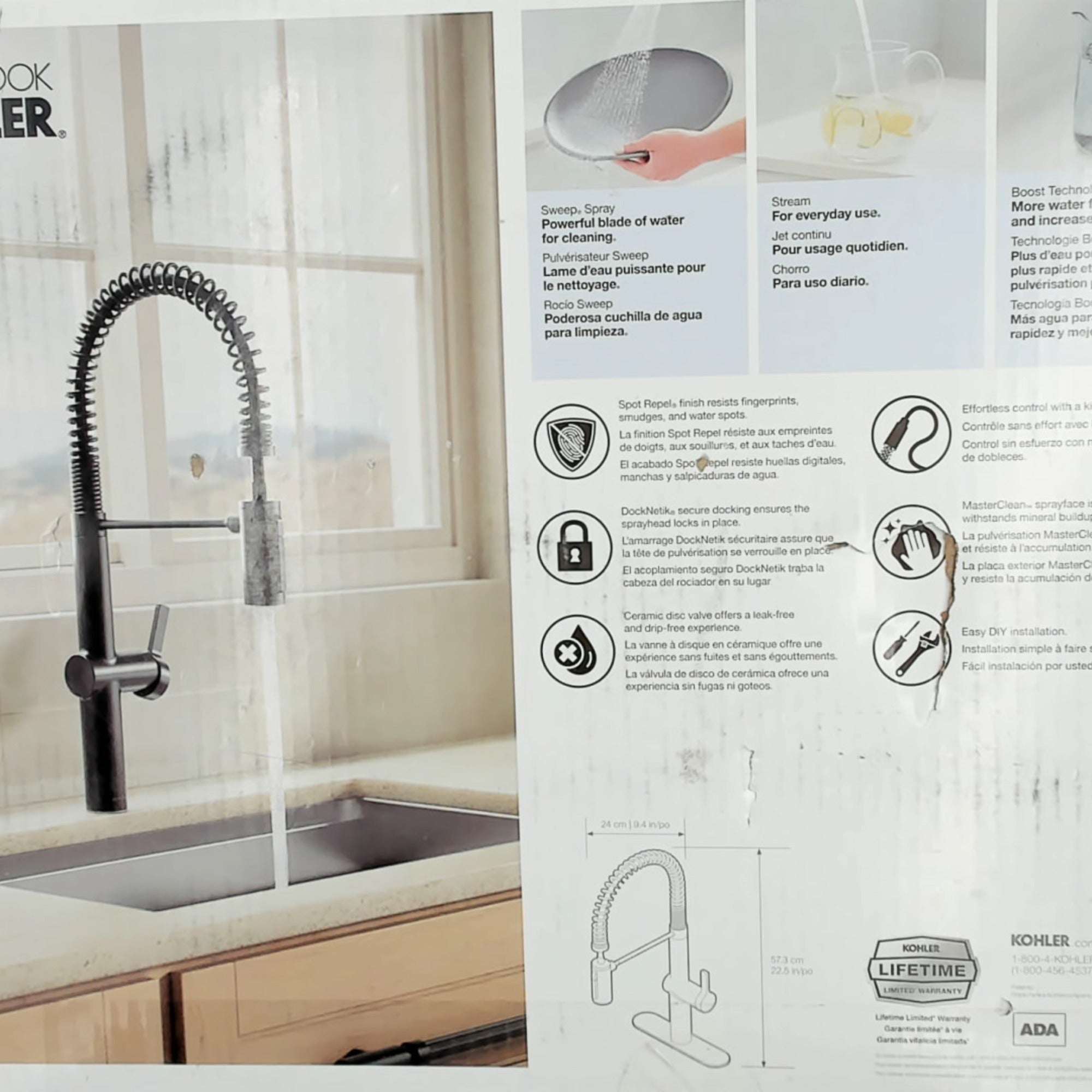 Kohler Haku Faucet - Matte Black