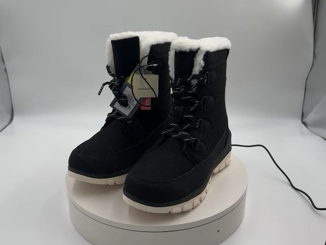 Women’s Corie Boots with Memory Foam Insole - Universal Thread Jet Black 7