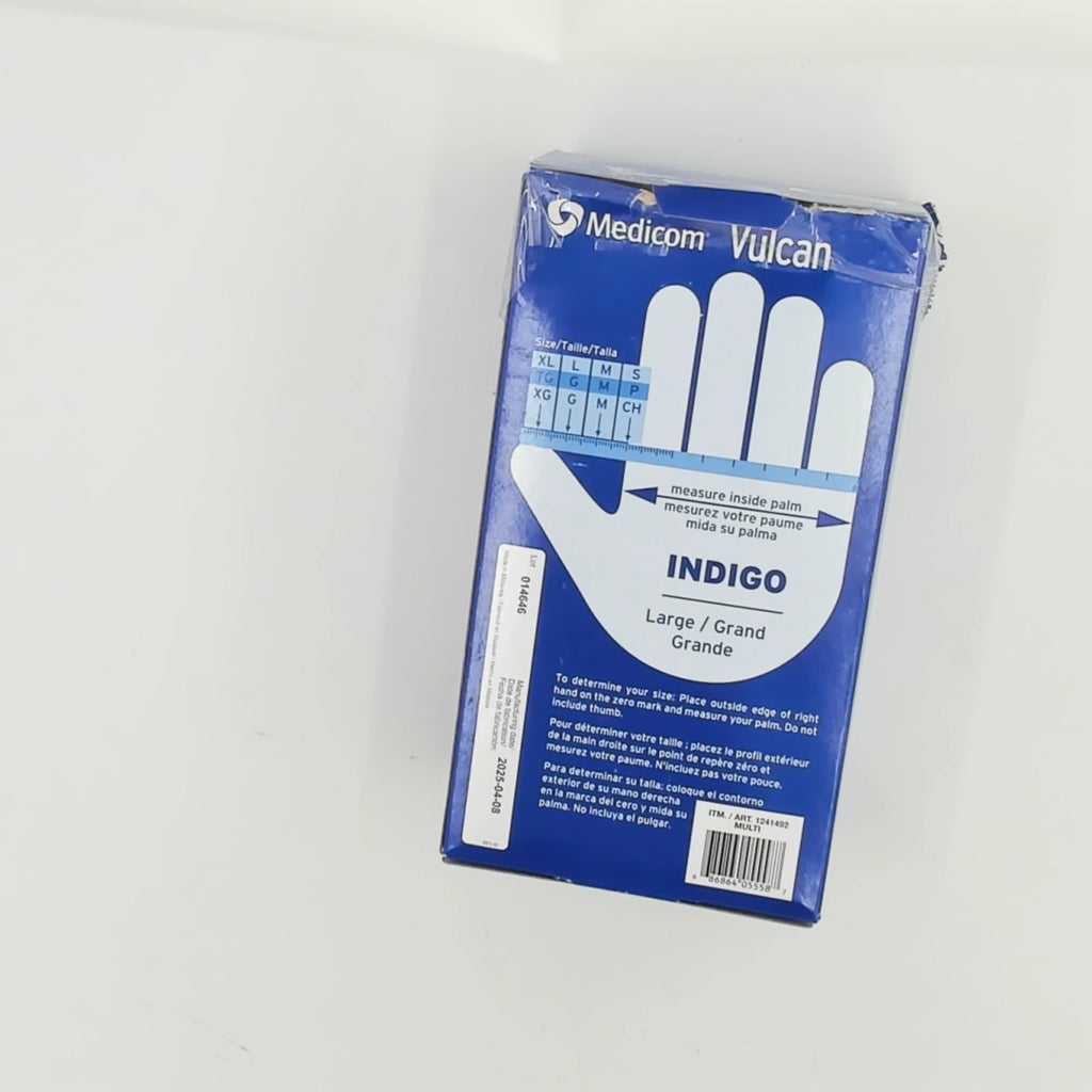 Vulcan Nitrile Gloves Lg