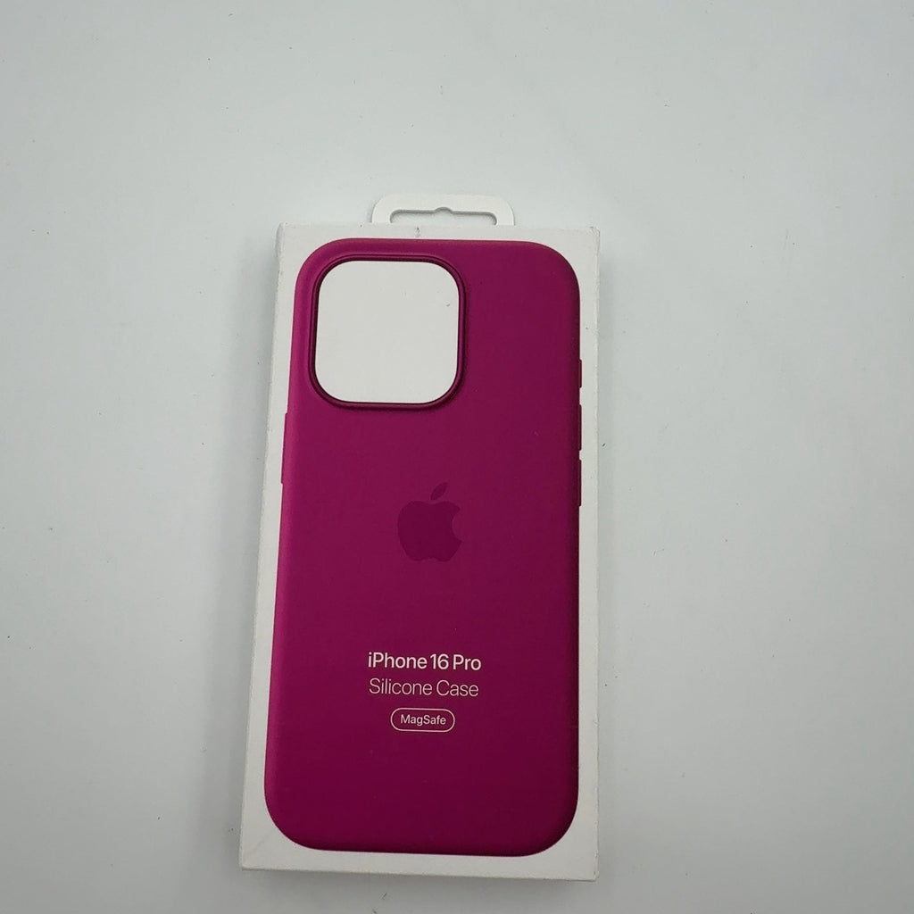 Apple Iphone 16 Pro Silicone Case With Magsafe - Fuchsia
