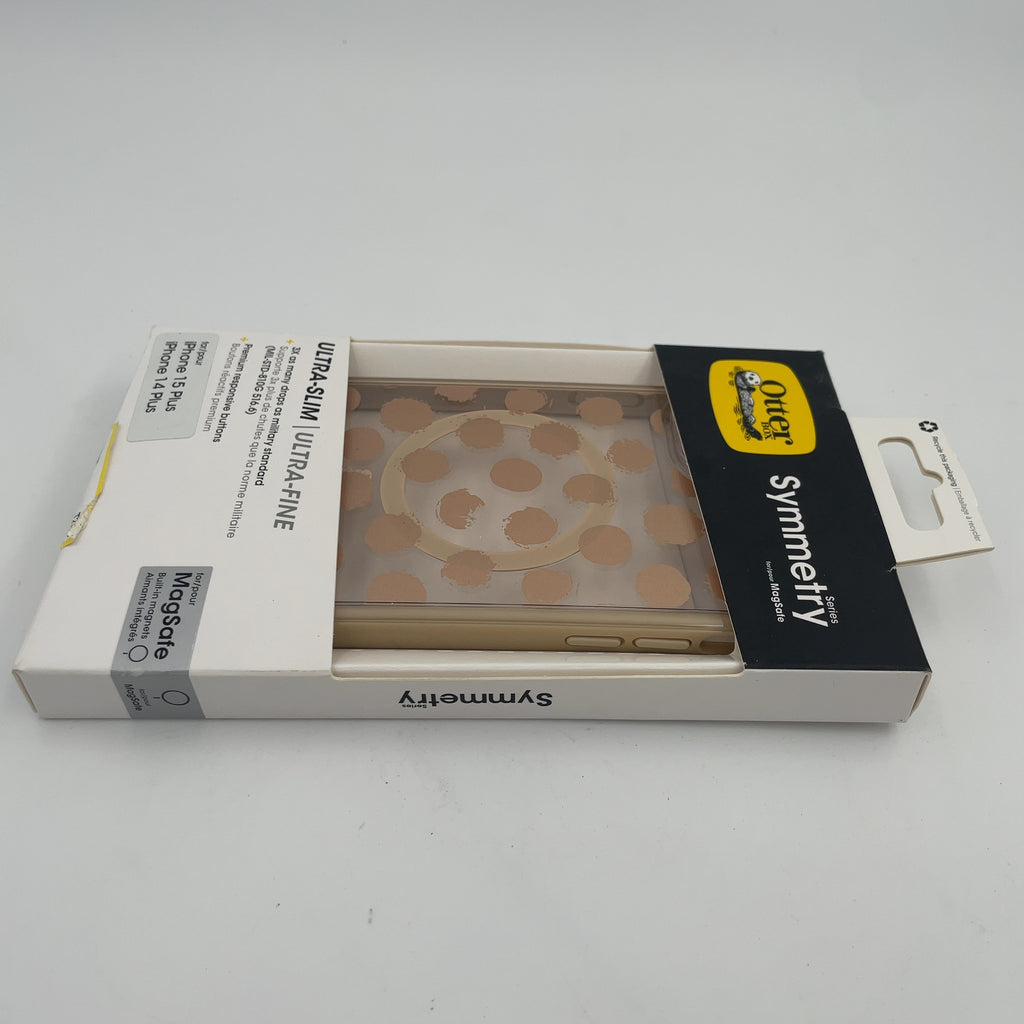 Otterbox Iphone 15 Plus/Iphone 14 Plus Symmetry Series Case With Magsafe - Dotting Around: Polka Dots Polycarbonate Cover