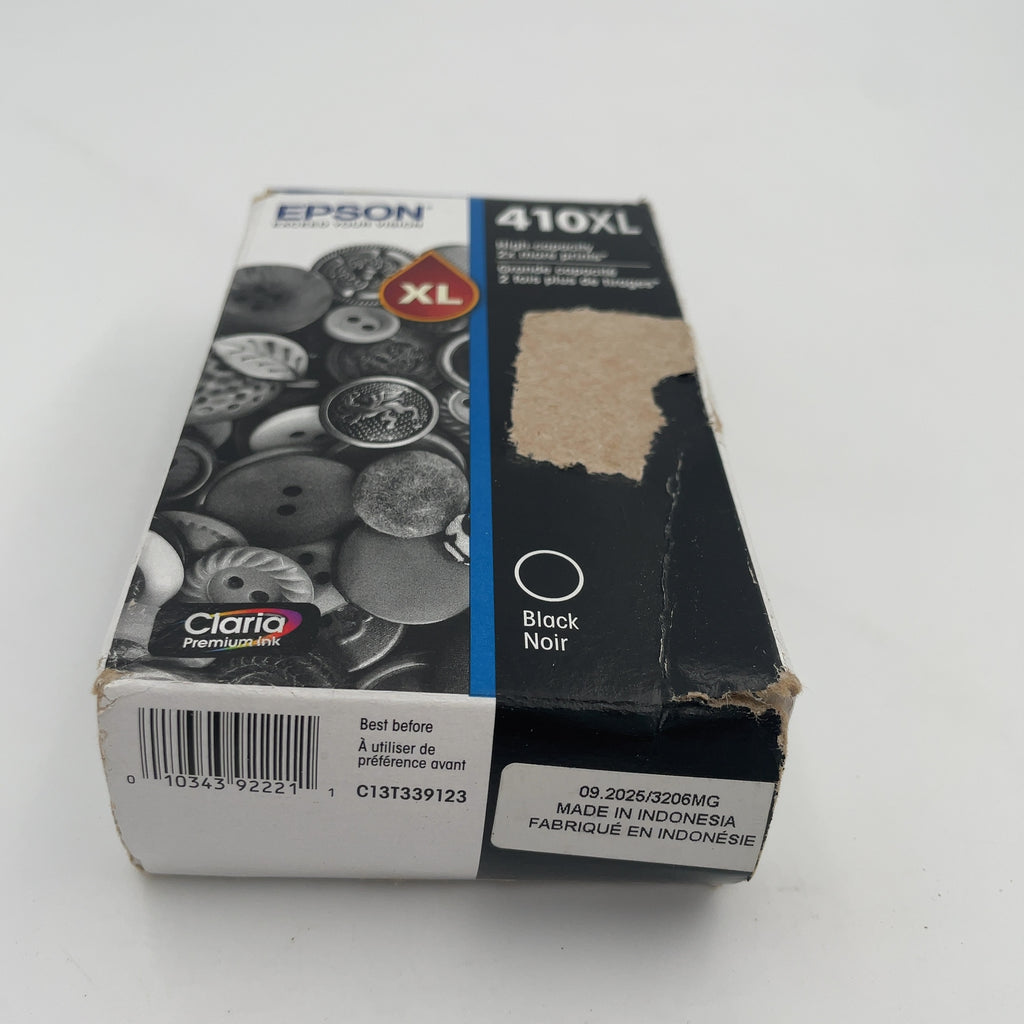 Epson 410Xl Single Ink Cartridge - Black (T410Xl020-Cp): Epson 410 Series, High Yield, Printer Ink Cartridges